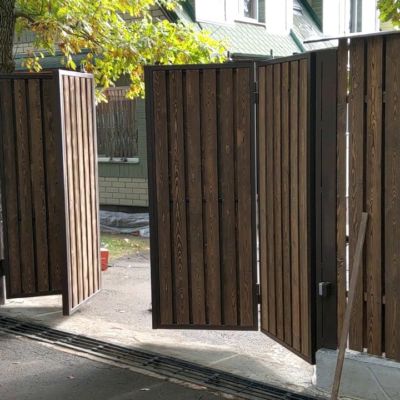 Купите и Закажите Ворота Гармошка: Лучшая Цена от 46778 руб, Установка под Ключ и Доставка в Набережных Челнах и по Области